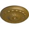 Ekena Millwork Flower Spiral Ceiling Medallion (Fits Canopies up to 2"), Hand-Painted Gold, 12 1/4"OD x 2 1/4"P CM12FLGLS - alternate 4